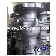 Valve à bille à bride DIN Ss316 / CF8m Pn16 Dn80